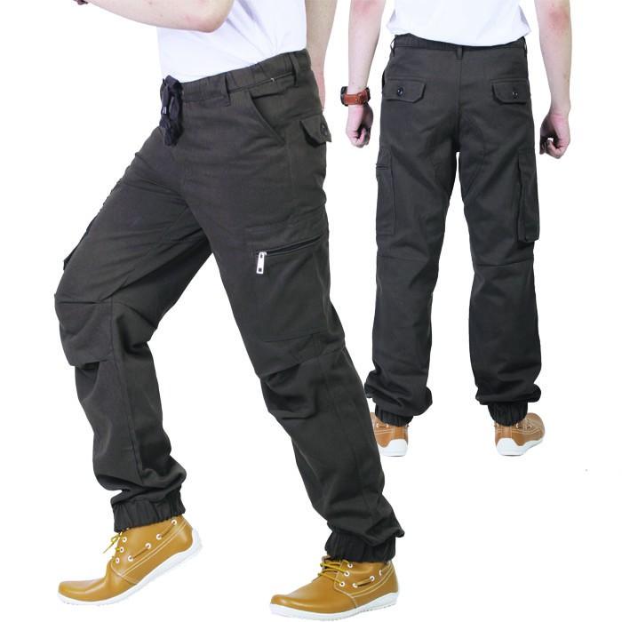 Promo Celana Panjang Pria/Celana Cargo pria/grosir celana cibaduyut/ ISL 976 Fashion