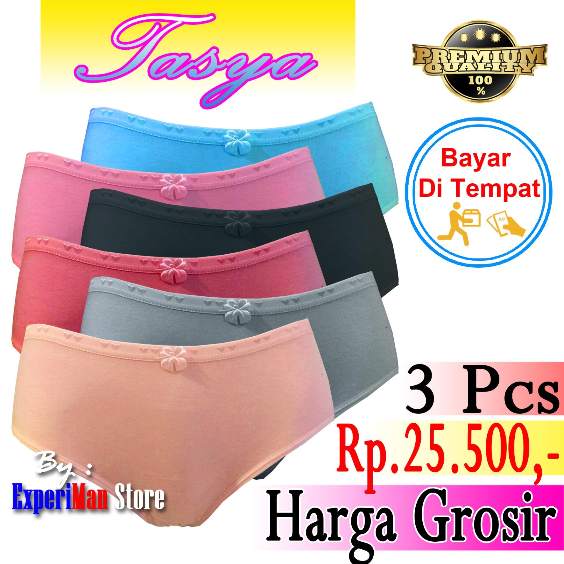 3 Pcs Celana Dalam Wanita TASYA Harga Grosir