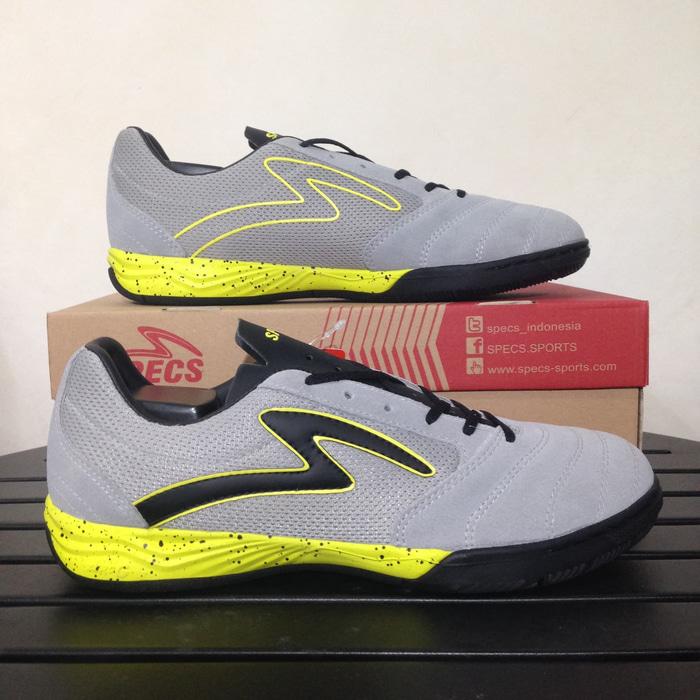 Sepatu Futsal Specs Metasala Rival Palona - Grey Slime