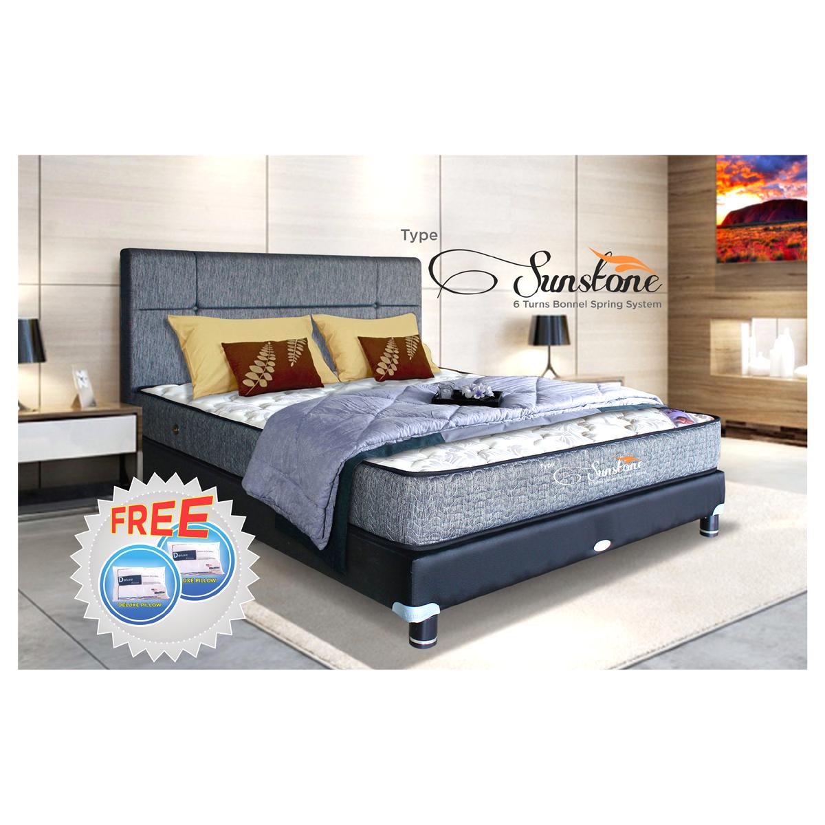 FREE ONGKIR American Pillo Spring Bed SUNSTONE - MATTRESS 90x200