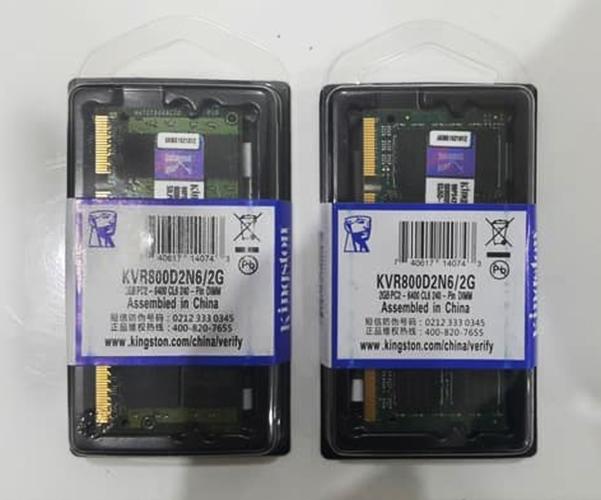RAM SODIM DDR 2 2GB KINGSTON PC 6400 NEW