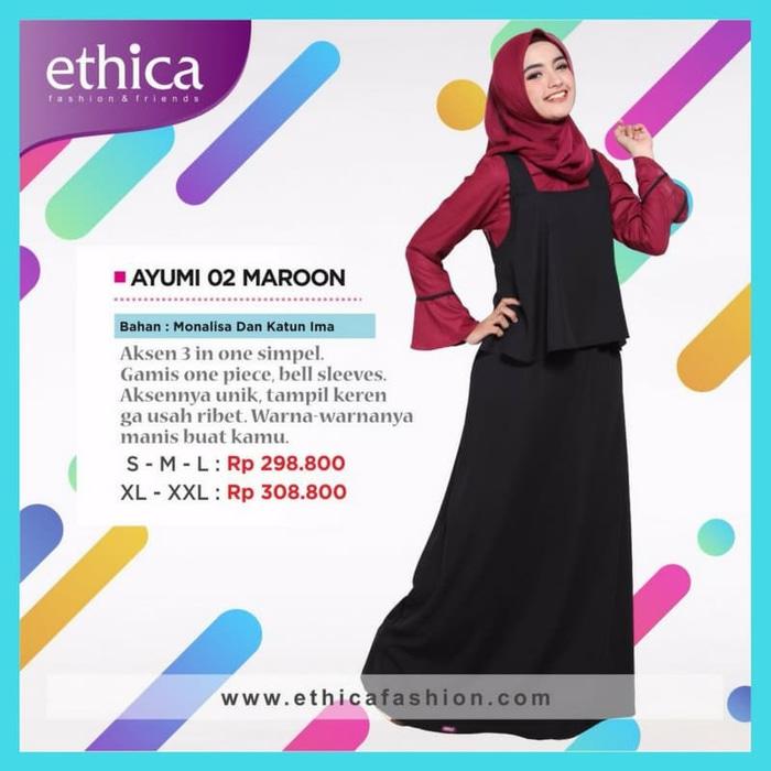 GAMISARU ETHICA AYUMI 02 - Maroon, M