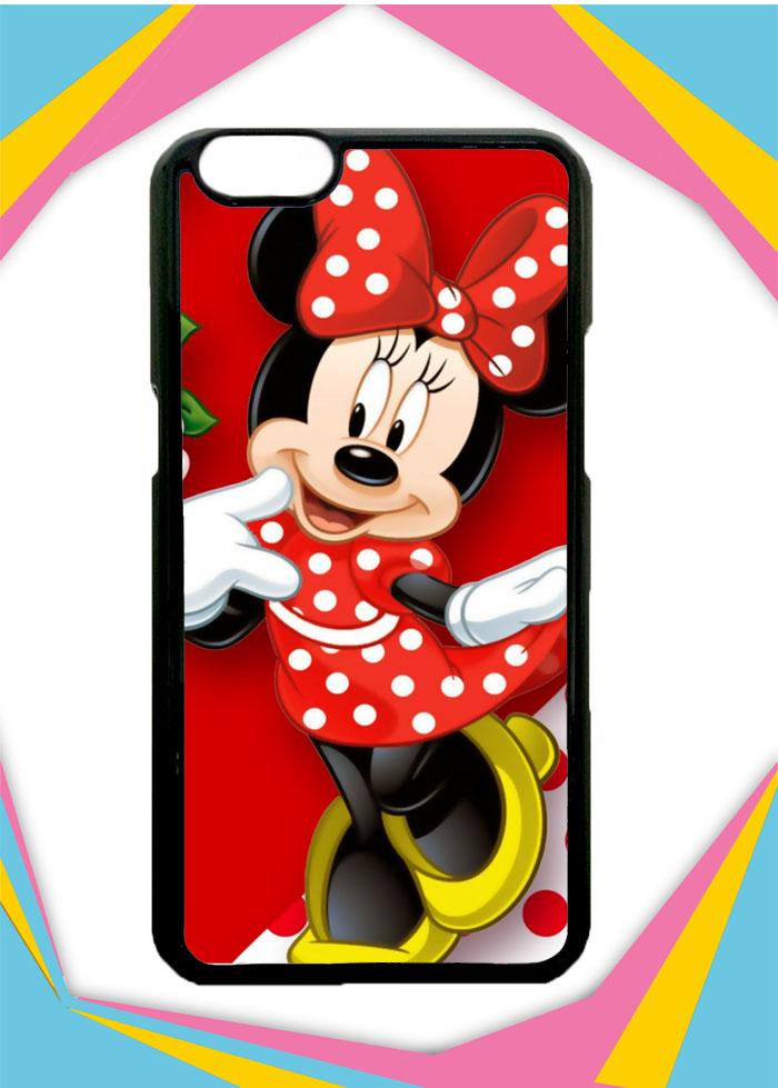 Casing Hardcase Custom OPPO A57 Minnie Mouse Cute Red Dress O4061 Case Cover