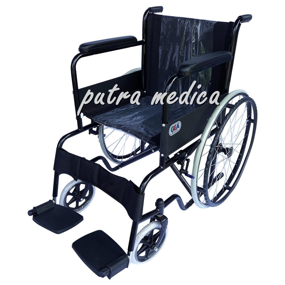 Putra Medica Gea Wheel Chair Economy Solid Tyre FS871 / Kursi Roda