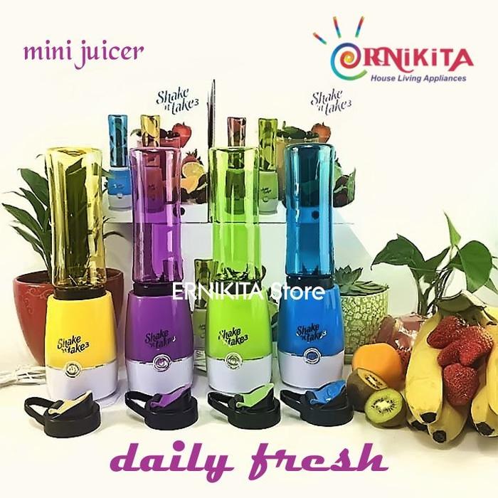 SHAKE N TAKE 3 | 2 TABUNG WARNA | BLENDER MINI EDISI BARU GENERASI 3