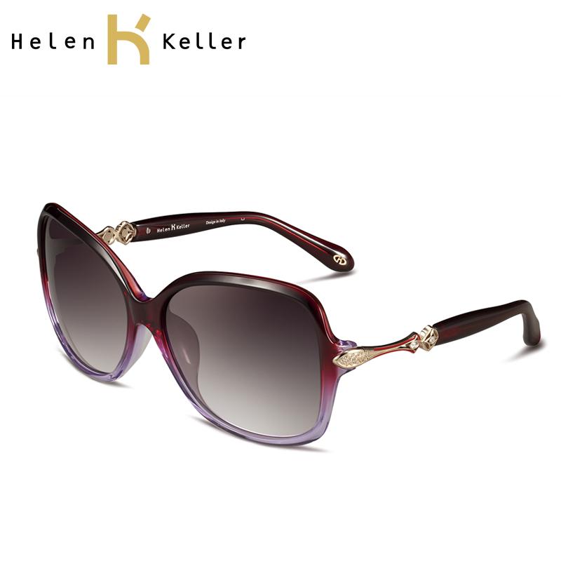 Helen Keller Kacamata Hitam Kacamata Pelindung Sinar Perempuan Anti Sinar Ultraviolet
