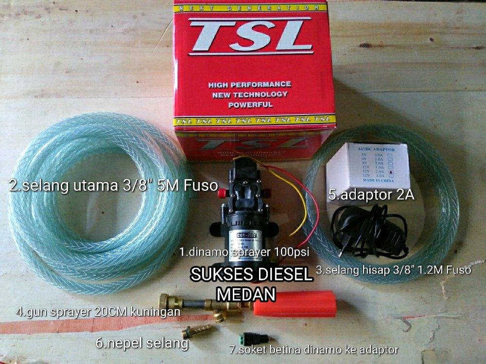 Alat Cuci Mobil Motor Portable 5Meter Waterpump Paket Pompa Air DC Doorsmeer Mini Rumah Tangga 100Psi Mesin Cuci Steam Alat Cuci AC