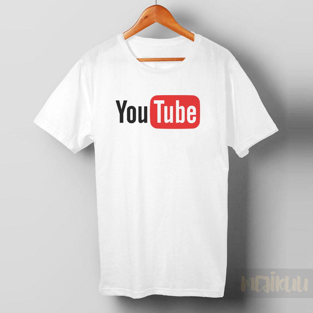 Mejikuu - Kaos Distro Youtube / Baju Pria / Baju Wanita / Baju Distro - 01 Cotton Premium