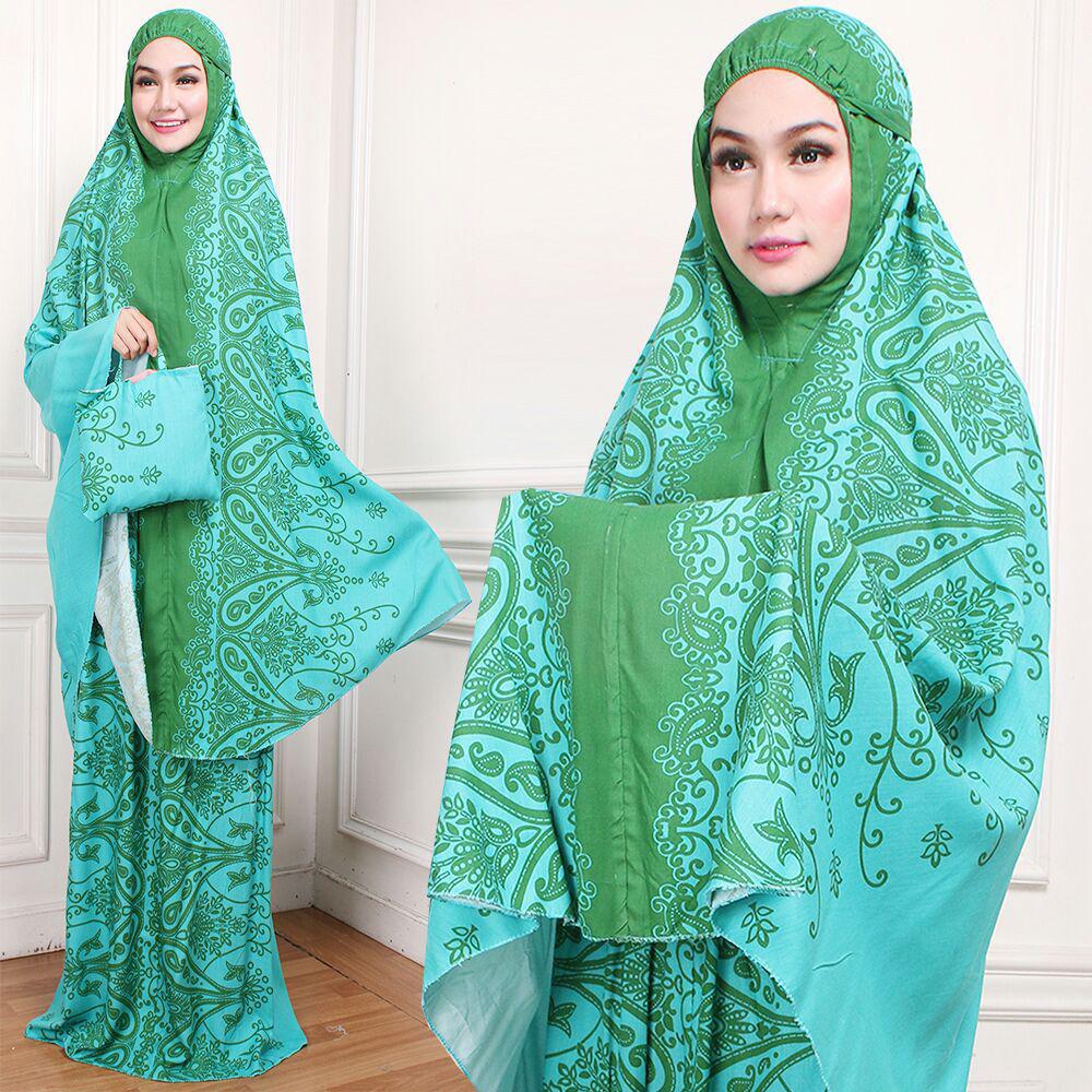 mukenah dewasa rayon bali adem peralatan sholat set baju atasan mukena hijab jilbab dewasa keong