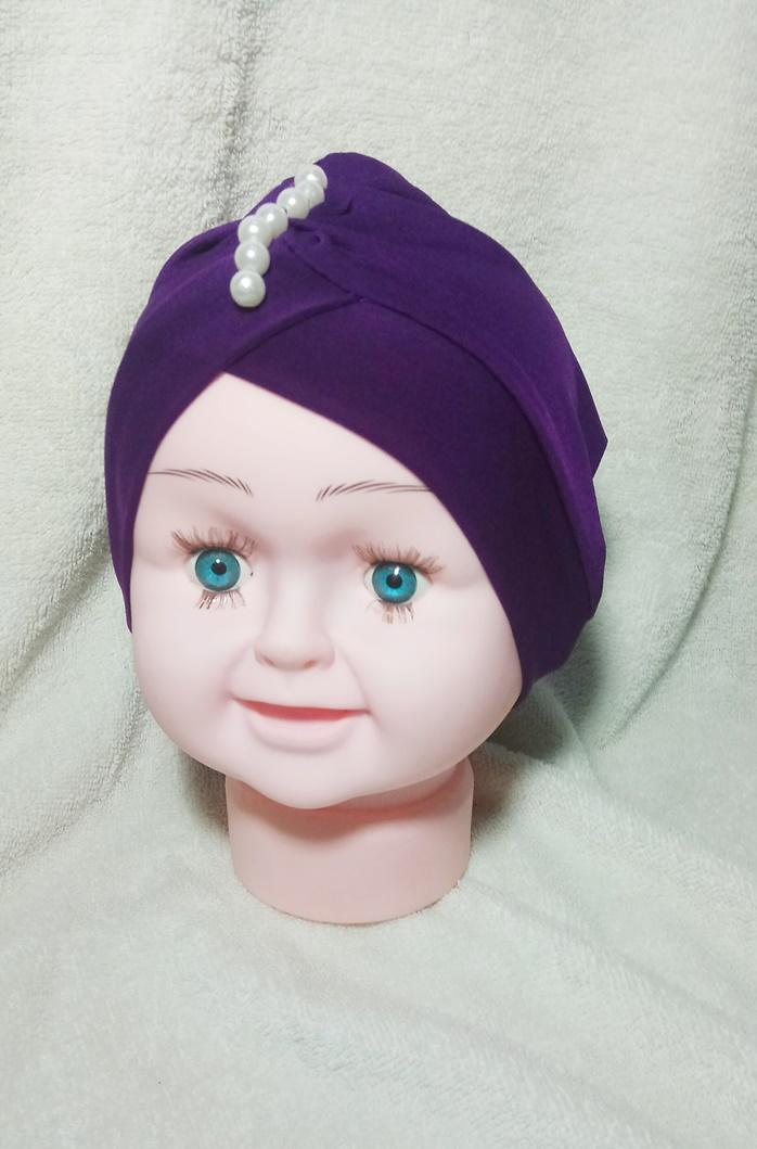 Turban Bayi Anak Mutiara hijab kerudung aksesories headband