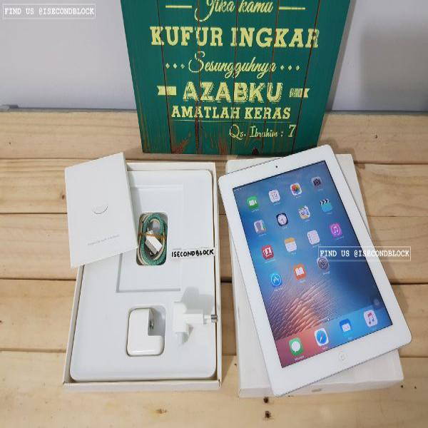 Ipad 2 64GB CELL WIFI Second Fullset Mulus bukan air mini pro samsung tab