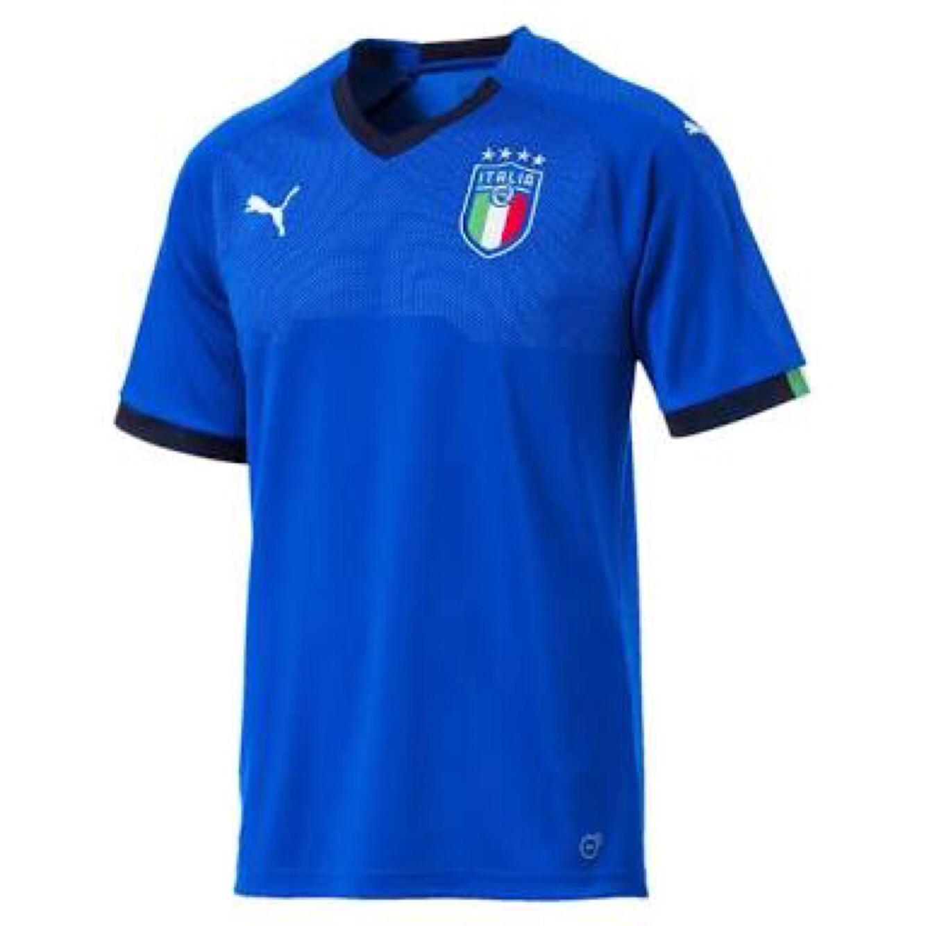 JERSEY ITALY HOME WORLD CUP 2018 - JERSEY BOLA TIMNAS ITALIA PIALA DUNIA 2018