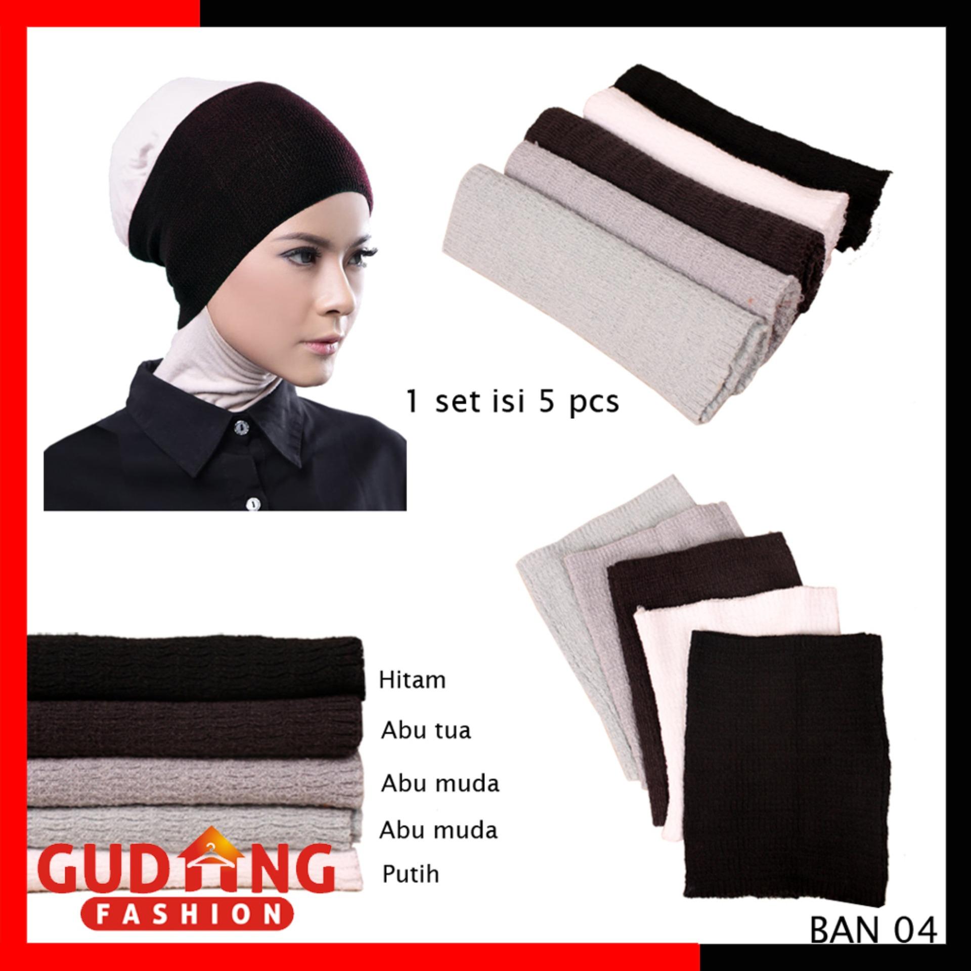 Gudang Fashion - Bandana Rajut Premium Bolak Balik 2 Warna Lebih Hemat - Kombinasi Warna