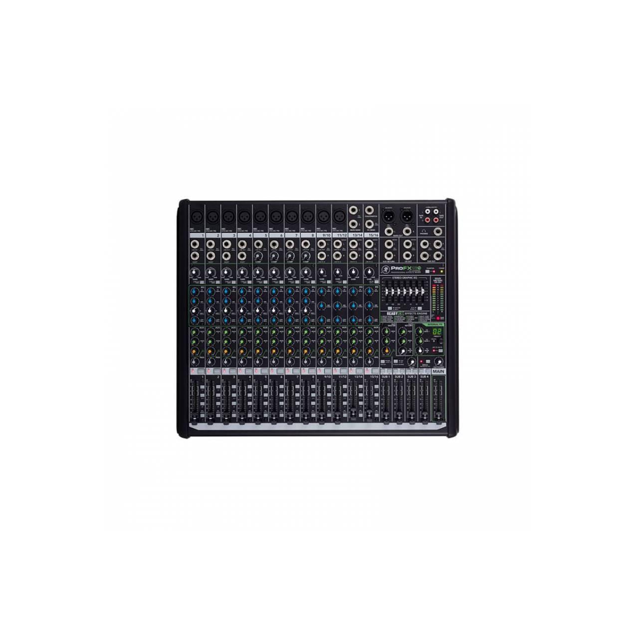 Mixer Mackie Pro FX 16 V2 16 Channel 4 Bus Effects Ori Garansi Resmi