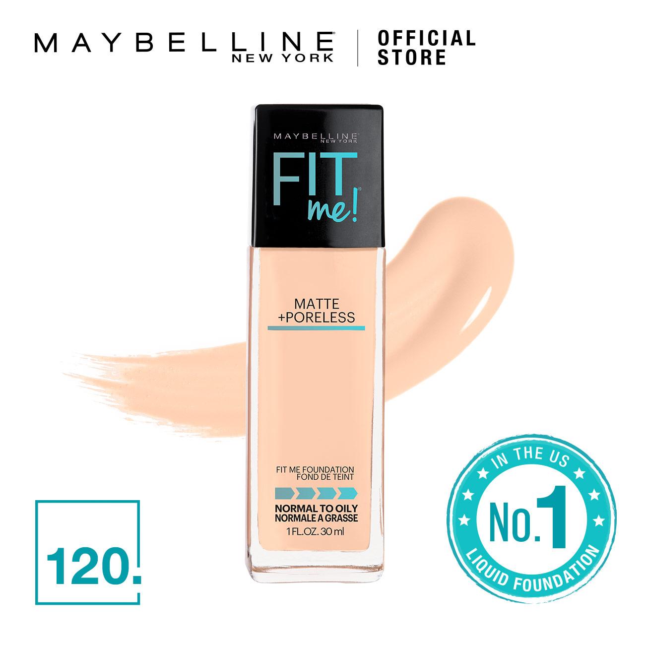 Maybelline Fit Me Matte + Poreless Foundation - 120 Classic Ivory