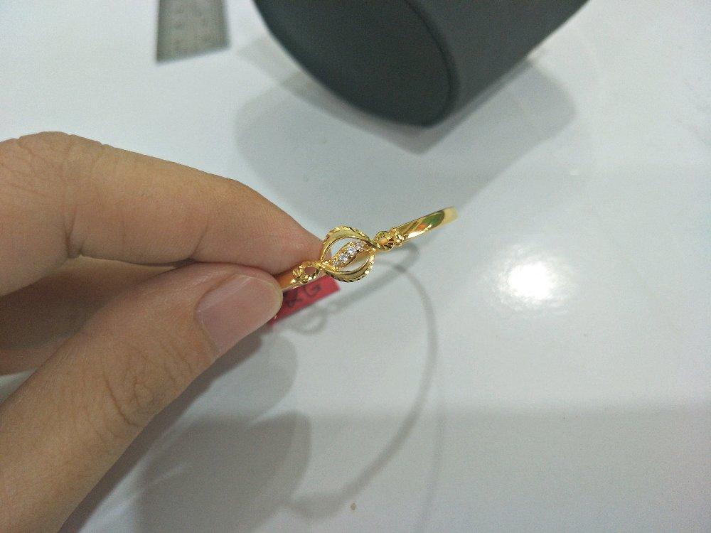 Gelang Balita Emas Asli Kadar 700 Zirkon
