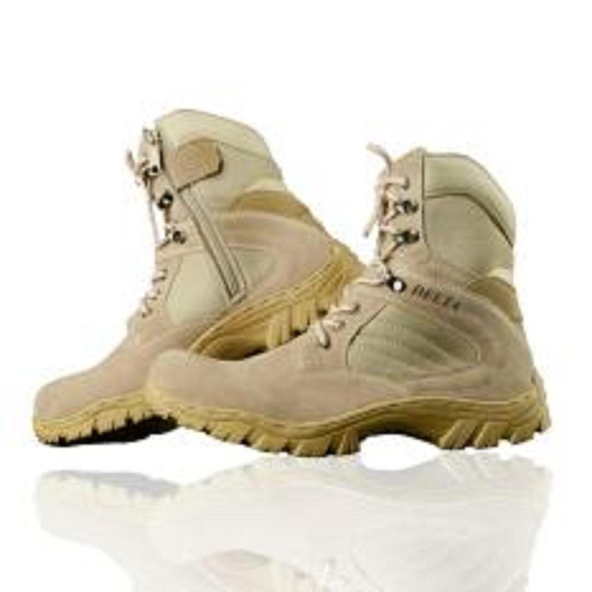 SEPATU BOOTS PRIA SAFETY DELTA TACTIKAL PDL PDH KREM