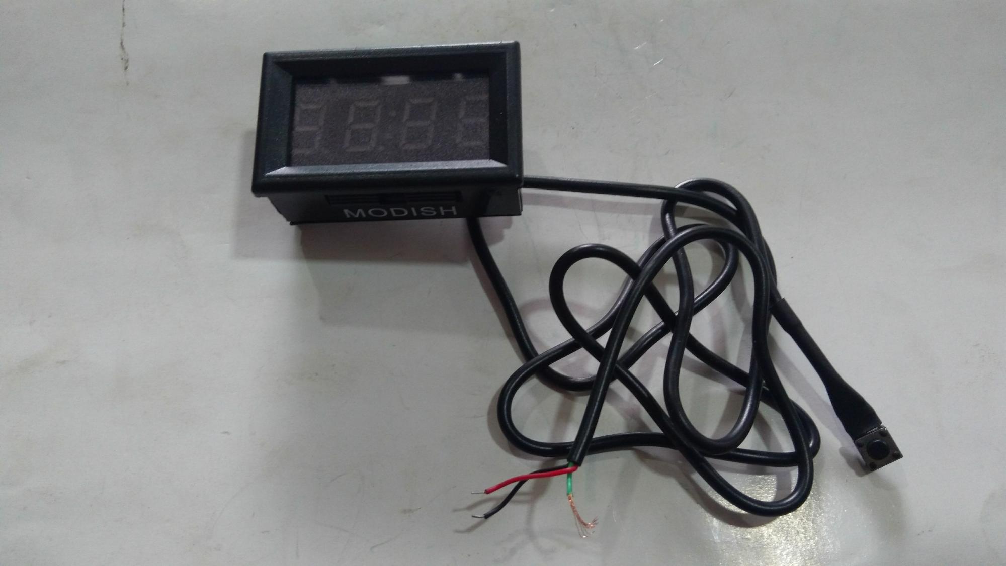 Jam digital buat motor mobil jam variasi led motor modish