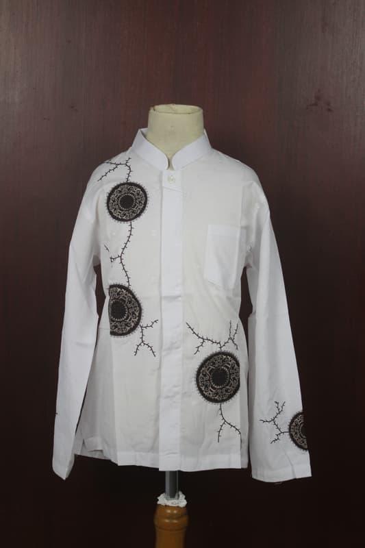 Baju Koko Anak AK-02 Putih Tulang - Baju koko muslim pria terbaru / Baju koko muslim pria termurah / Baju koko muslim pria berkualitas / Baju koko muslim pria trendy / baju casual / kemeja pria / baju koko lebaran / baju koko keren