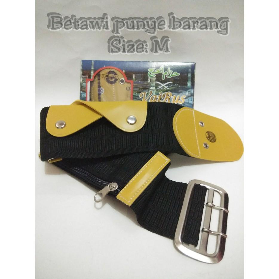IKAT PINGGANG/SABUK/GESPER HAJI (GESPER BETAWI) HITAM SIZE: M - Hgbks