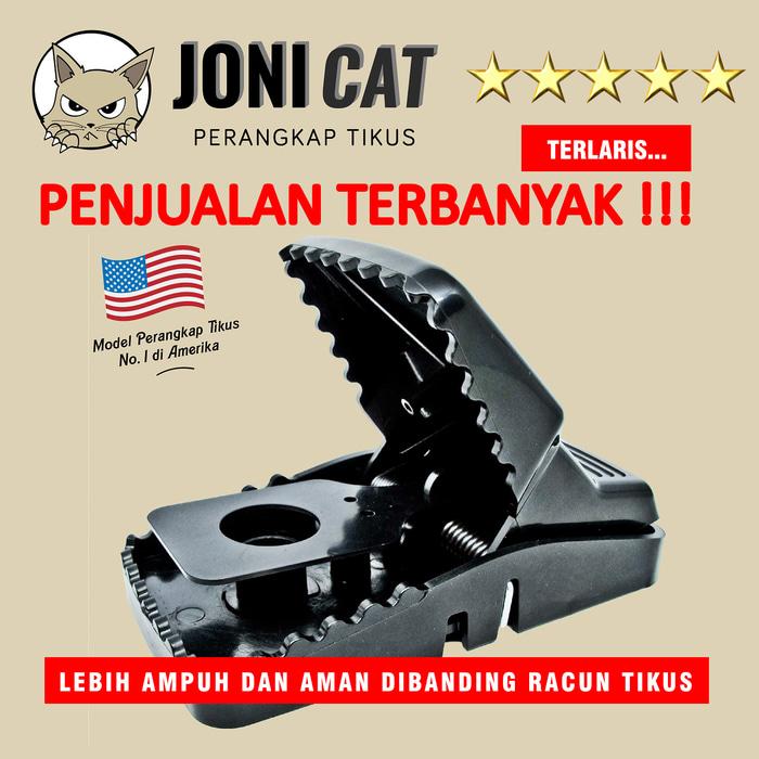 promo Joni Cat Perangkap / Jebakan dan Pembasmi Tikus - Aman Tanpa Racun original