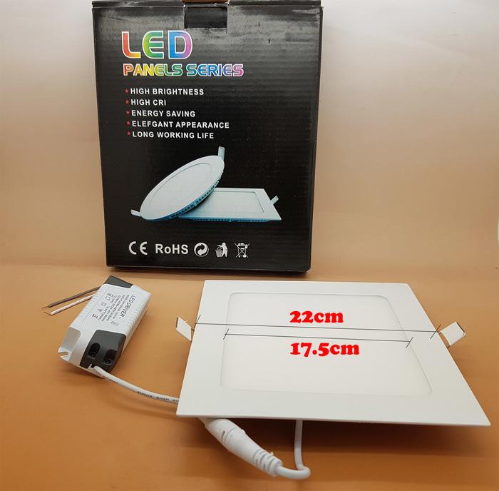 Led Panel 18 watt light Model KOTAK Merk SANLY ( NYALA SUPER BRIGHT )