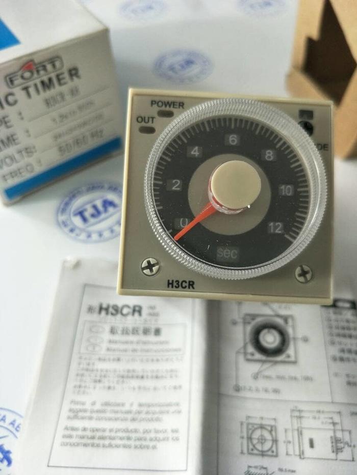 PROMO TIMER H3CR-A8 Merk FORT 220VAC ModeL OMRON TERLARIS