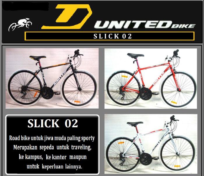 BEST SELLER!!! Sepeda Semi Balap 700c United Slick 02 - ootTnx