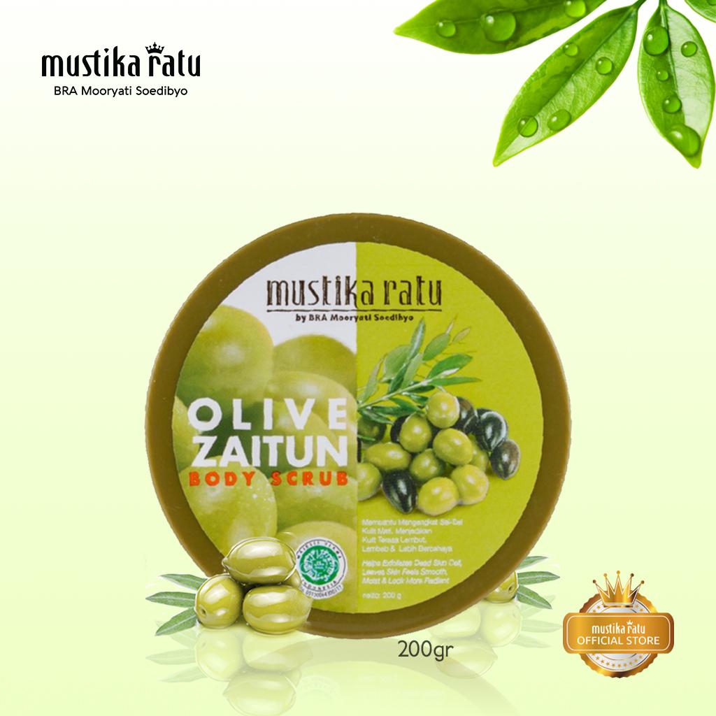 Mustika Ratu Zaitun Body Scrub 200Gr