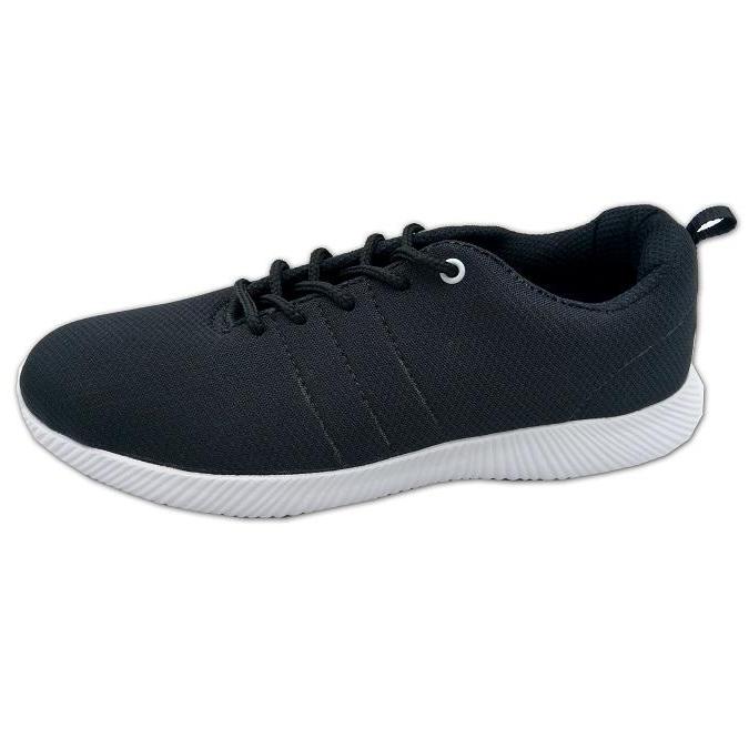 Arjun 17178 KWL Sneakers Kets Pria Berkualitas Model Terkini Laris Manis - Hitam