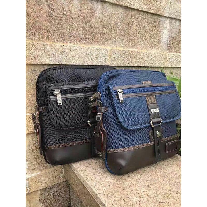 TAS TUMI SELEMPANG KWALITAS MIROR 1:1 (Annapolish)