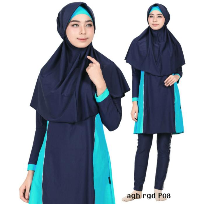 Baju Renang Muslimah Model Premium Big Size - XXL - JbVWVz