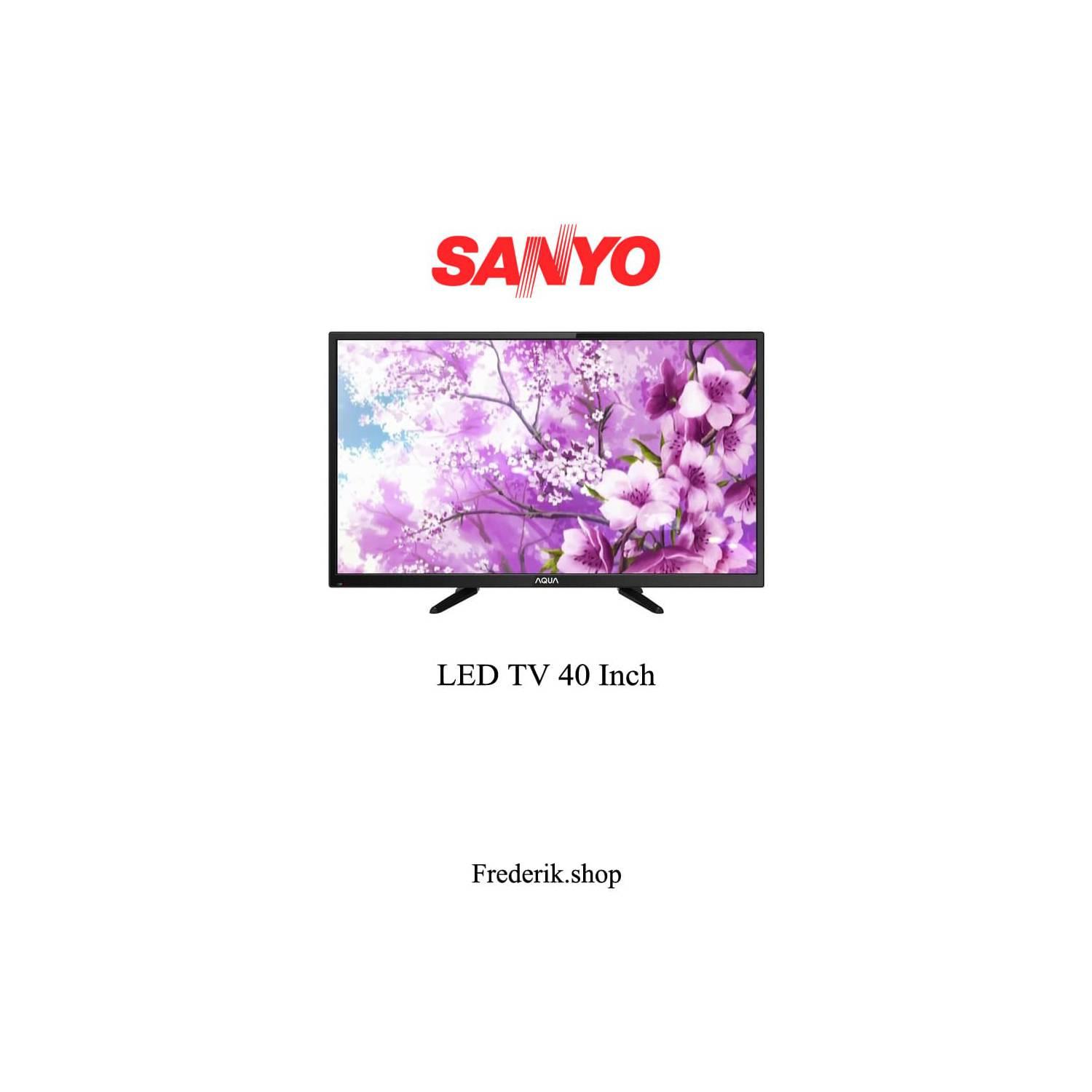 Sanyo Aqua LED TV LE40AQT1000 HDMI USB movie ready VGA pc 40