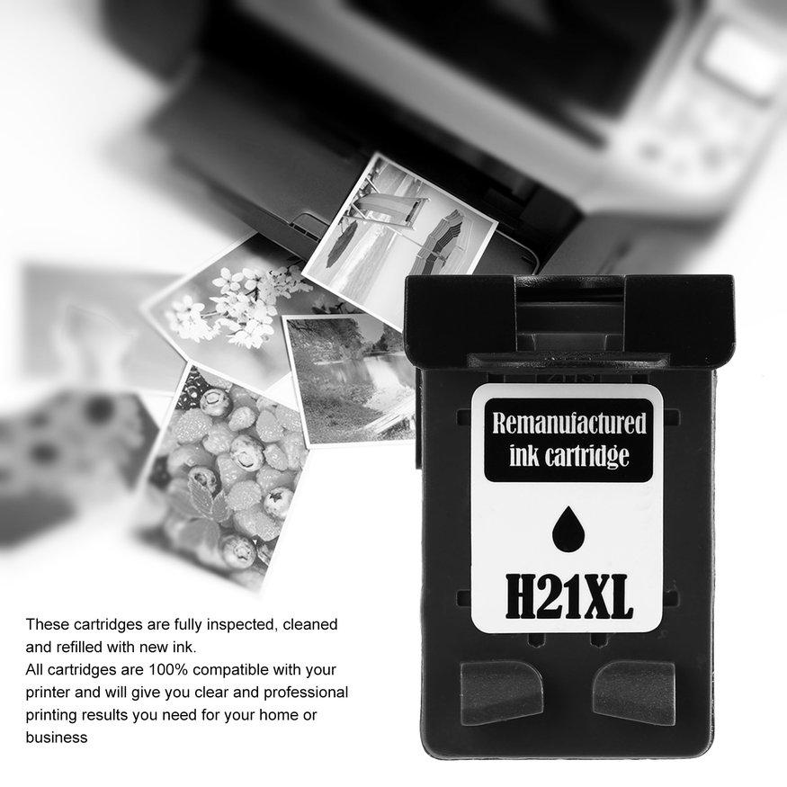UINN Black Inkcartridge Voor For HP 21XL Deskjet 3910 D1341 D1530 D1560 D2330 D2345