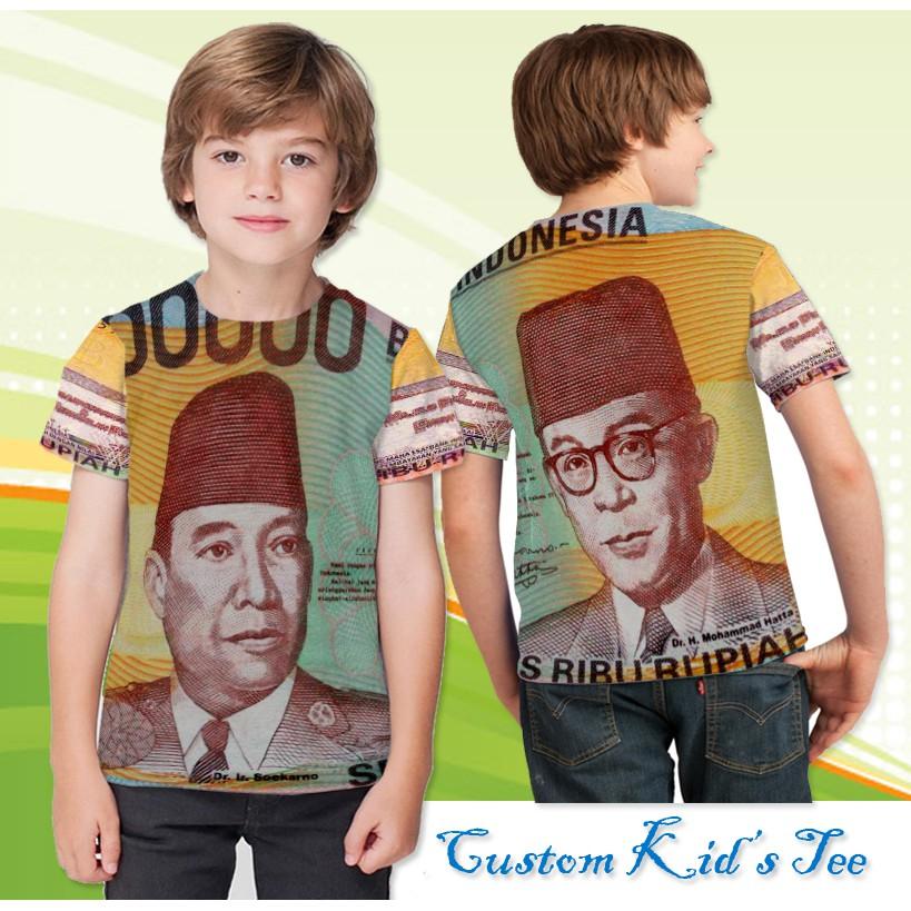 Baju Anak Uang Seratus Ribu Jadul Design Gokil