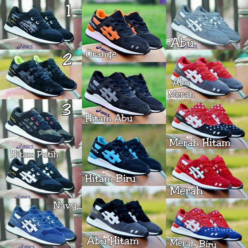 Promo Sepatu Sneakers Asics Gel Lyte 3 Murah - Olahraga - Lari - Joging - Santai - Casual Diskon