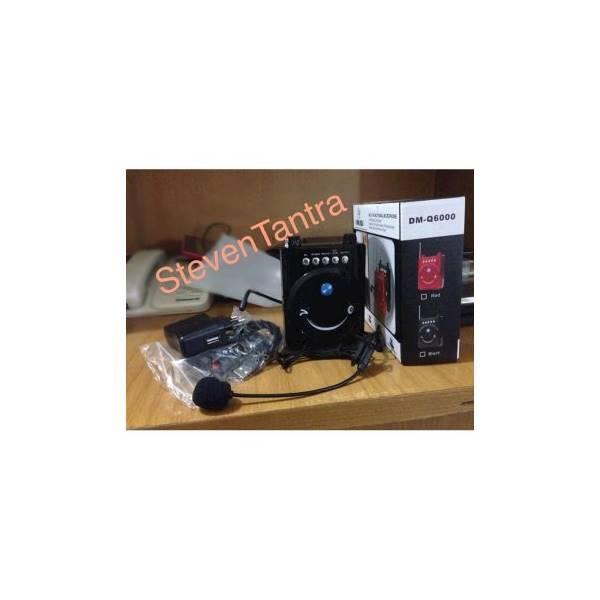Hot Promo Speaker Aktif Waistband PA Yamada DM Q6000 LED USB Rechargeable