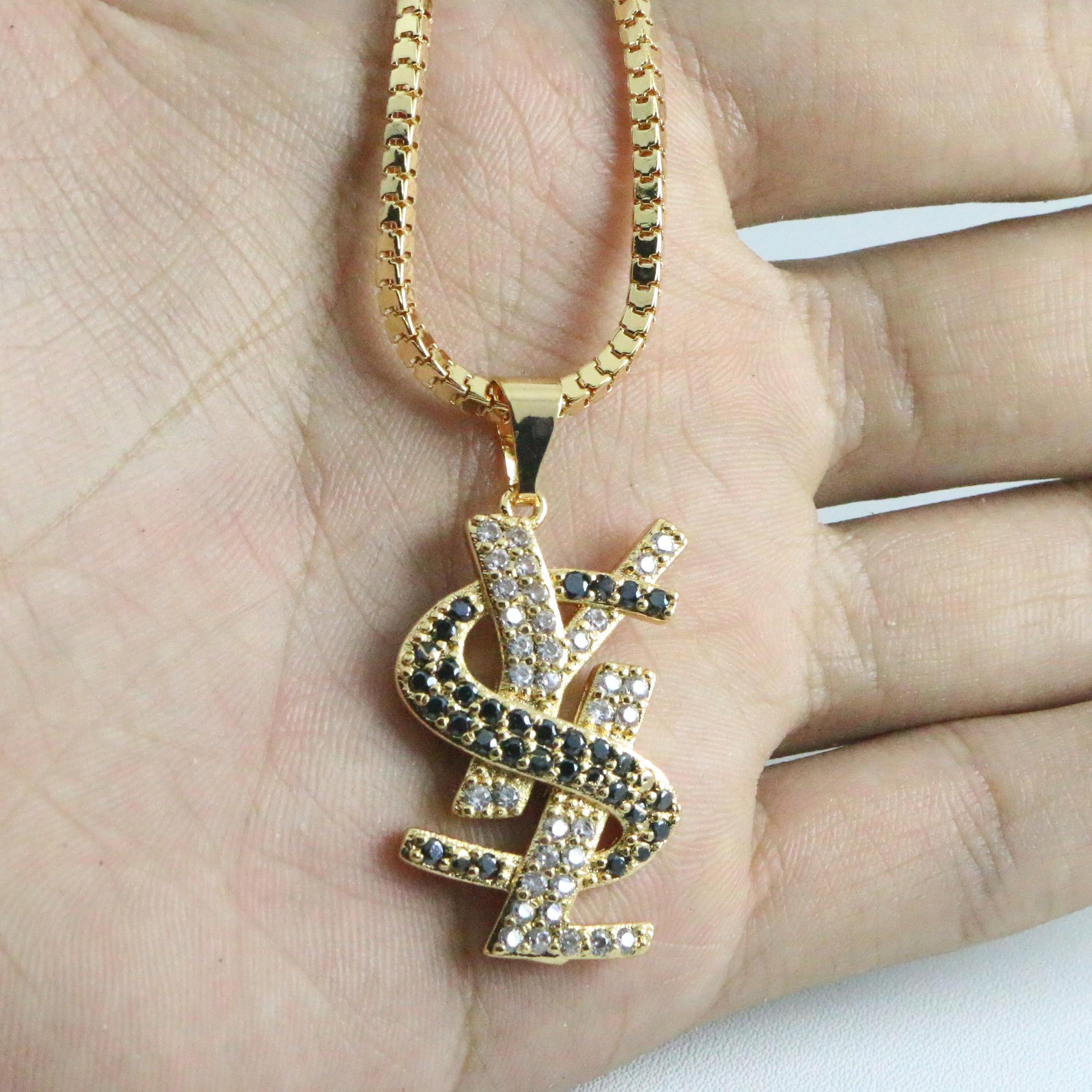 Azzam Liontin YSL Motif Xuping 46
