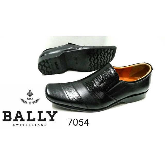 Promo KULIT SEPATU FORMAL PANTOPEL BALLY IMPORT Gratis Ongkir
