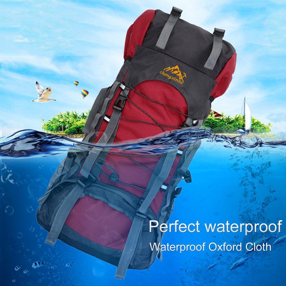 60l Outdoor Hiking Sports Backpack Internal Frame Hiking Camping Trekking Waterproof Shoulder Bags By Giftforyou.