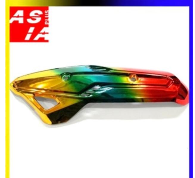 TUTUP KNALPOT AKSESORIS SEPEDA MOTOR HONDA VARIO 125 PELANGI