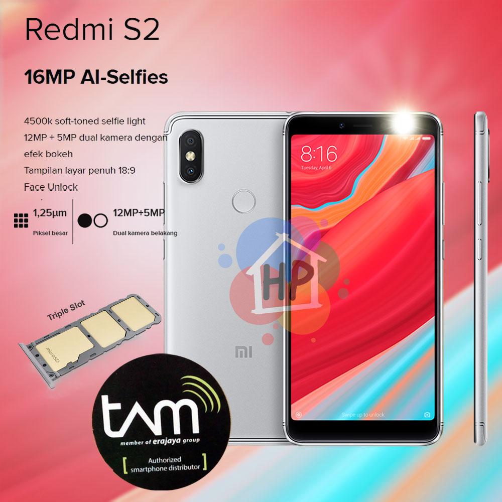 Xiaomi Redmi S2 3/32 3GB 32GB AI - Garansi Resmi TAM