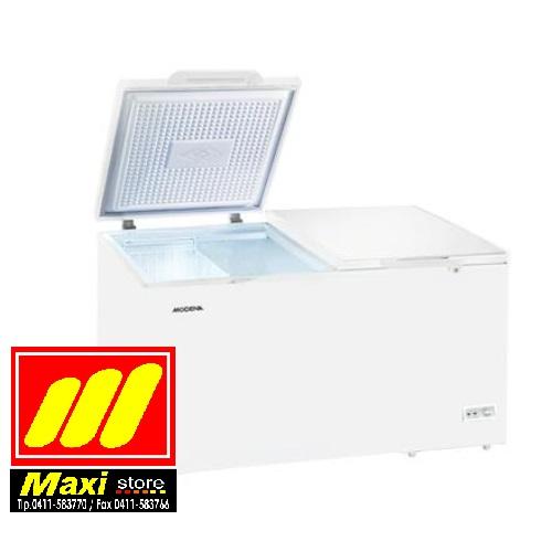 MODENA Chest Freezer MD 37W 370 Ltr - 2 Pintu - White - Maxistore
