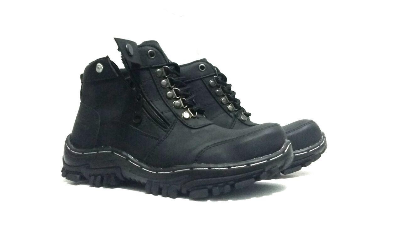 Morisey Safety - Sepatu boots safety crocodile morisey hiking kerja proyek lapangan outdoor bikers