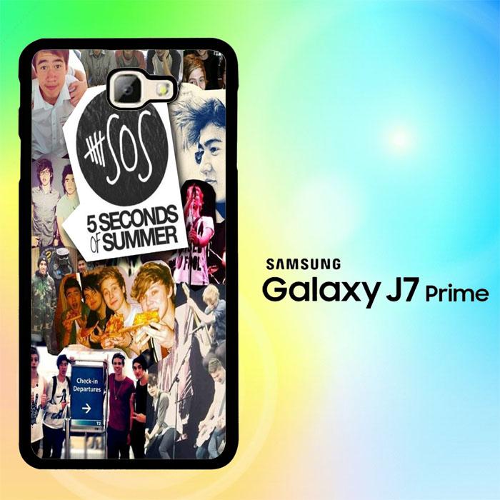 5 Second Of Summer Colleges 2 O3419 Samsung Galaxy J7 Prime