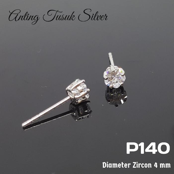 P140 Anting Berlian Kecil Cantik (Perhiasan Imitasi Xuping Lapis Emas)