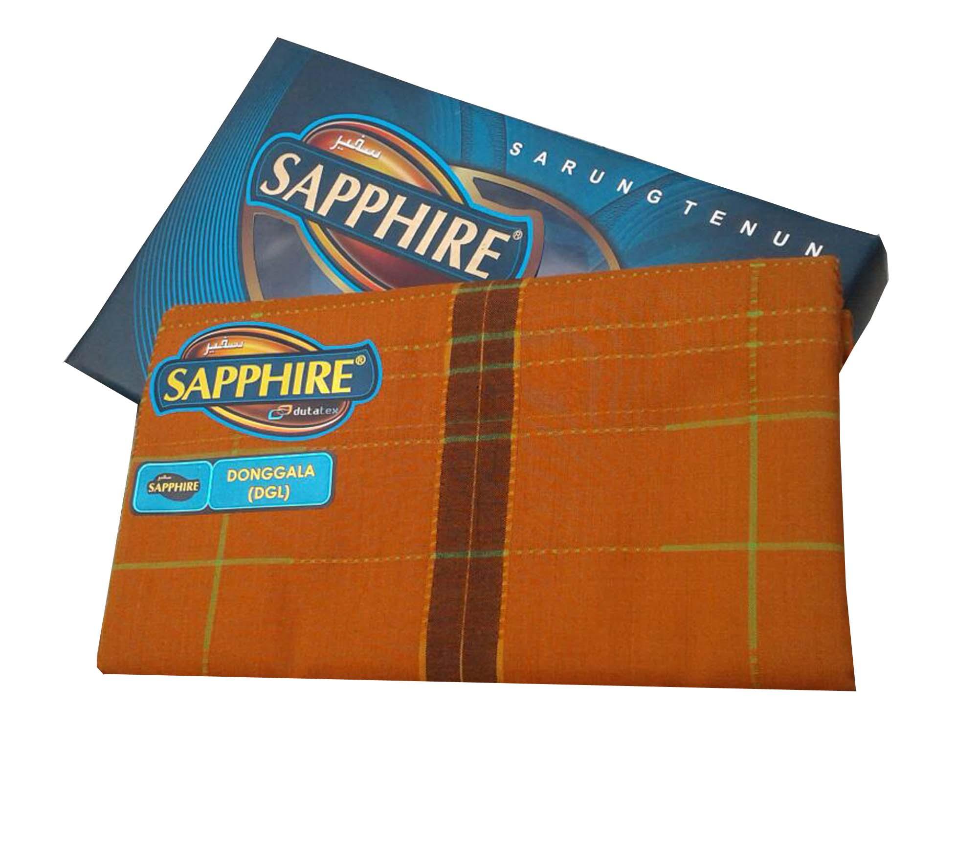 Diky Noval/ Sarung Pria/ Sarung Sapphire/ Sarung Tenun/ Sarung 100% Indonesia/ Motif Donggal/Sarung Trendy