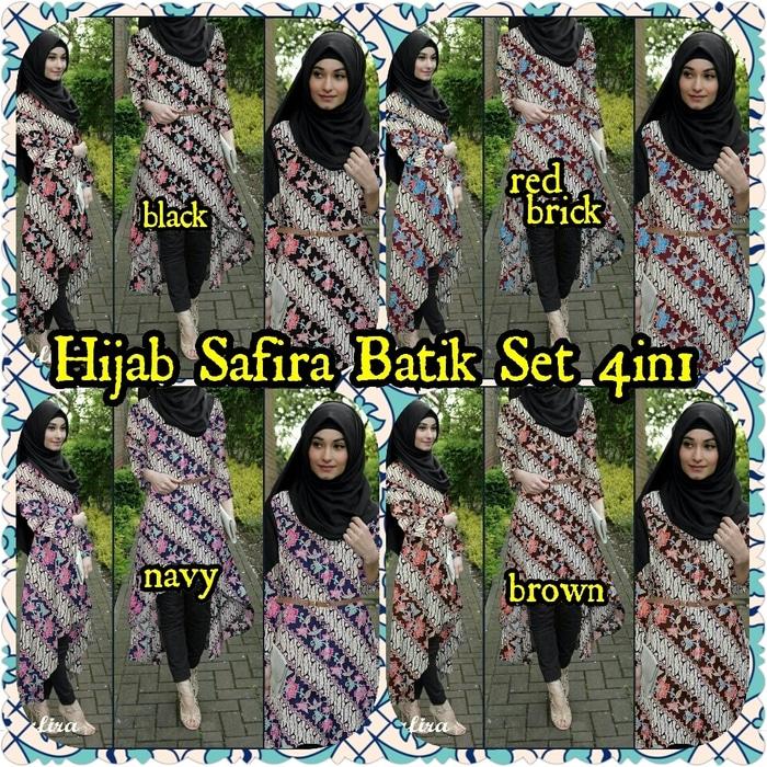 Hijab Sey 4In1 Safira Batik Flow Metris
