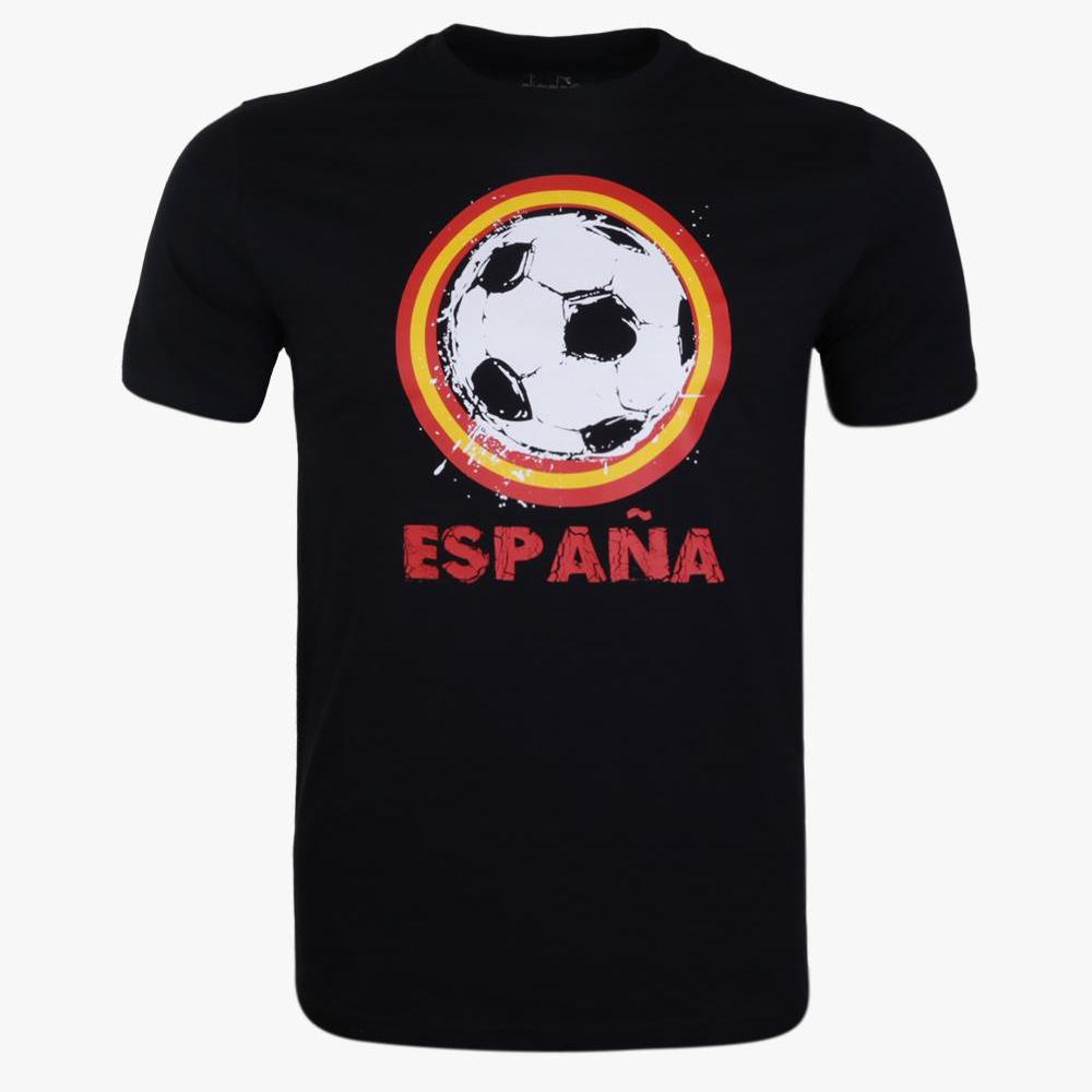 Diadora World Cup Spain Men's T-Shirt - Hitam