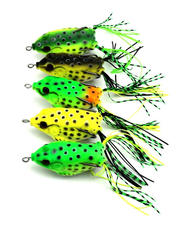 Lure Frog Umpan pancing kodok frog gabus Soft Lure Rubber minnow fish - xAlIsl